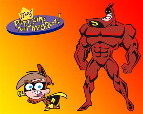 timmy turner crimson chin sidekick|Cleft the Boy Chin Wonder .